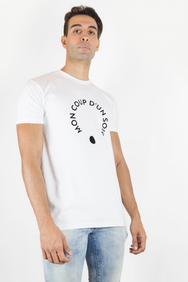 Les Intimes: T-shirt homme blanc